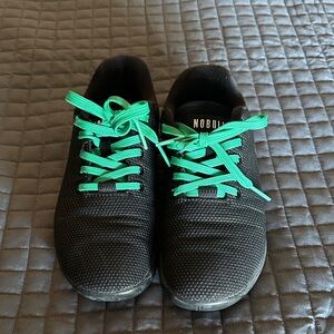 NOBULL Sneakers Black with Green Laces